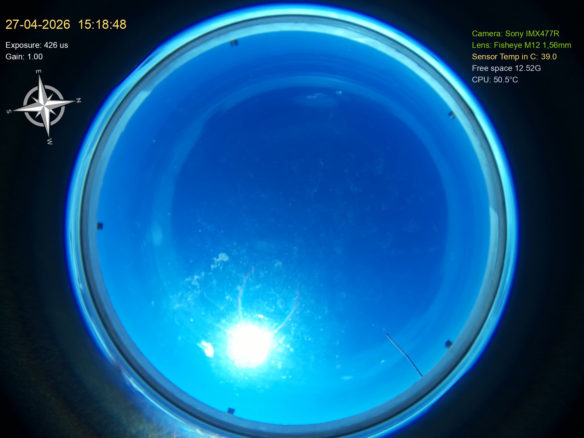 Kamera All-Sky Zręcin